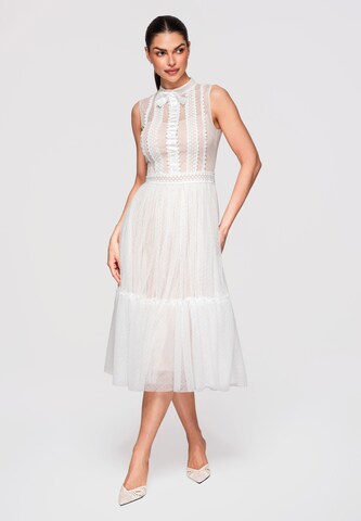 Robe de soirée Ombre en blanc