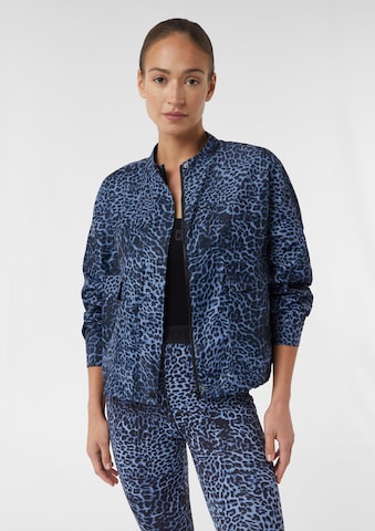 Veste mi-saison comma casual identity en bleu : devant
