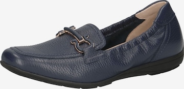 CAPRICE Classic Flats in Blue: front