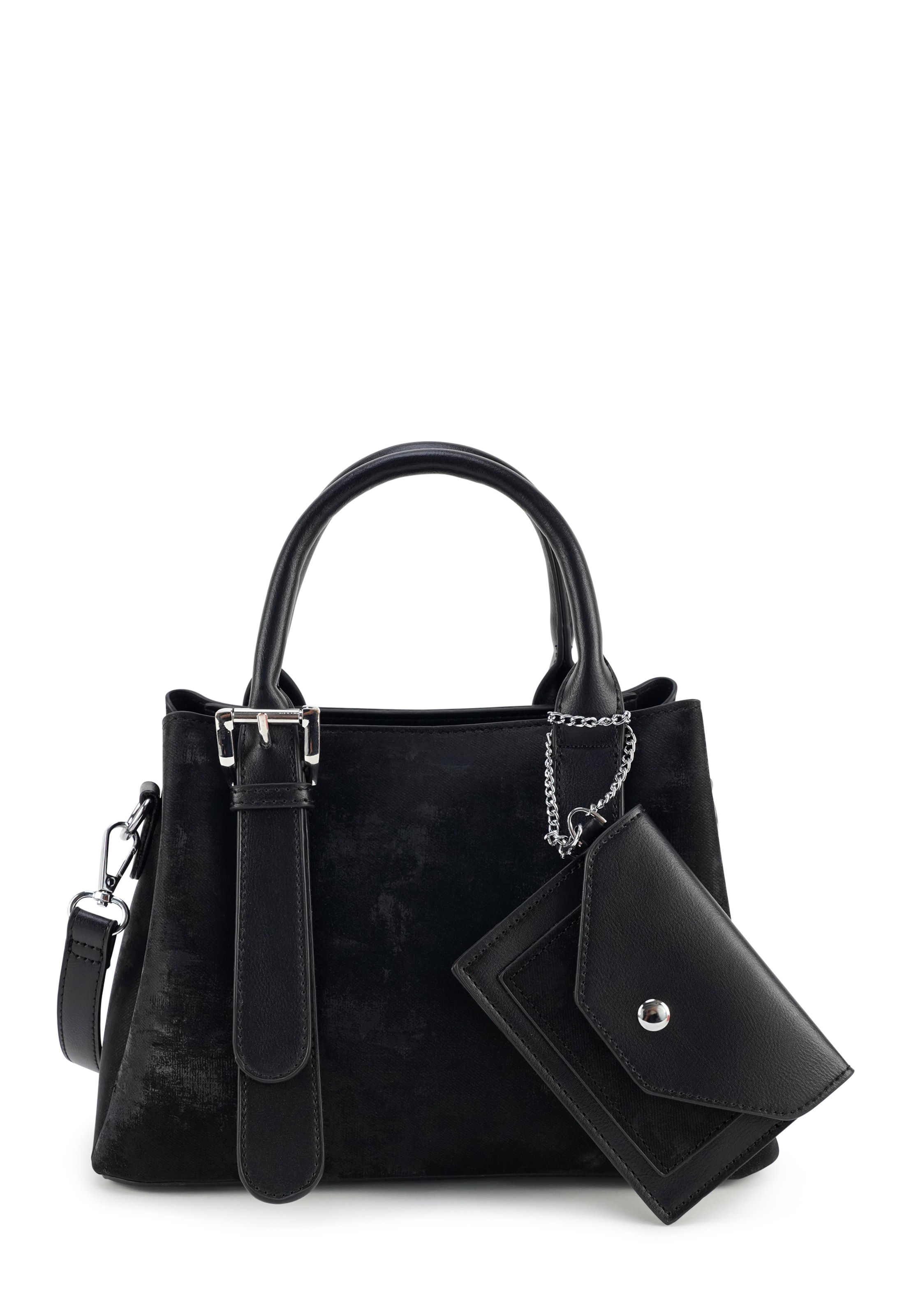 HARPA Handbag 'SELUNE' in Black: front