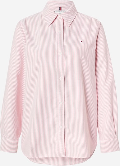 TOMMY HILFIGER Bluza u pastelno crvena / bijela, Pregled proizvoda