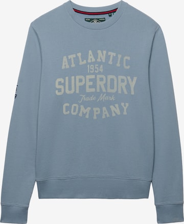 Superdry & Co Sweatshirt in Blau: Vorderseite
