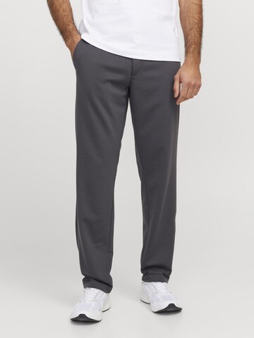 JACK & JONES Slim fit Trousers in Grey: front