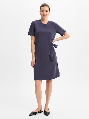 Franco Callegari Jerseykleid in Blau: Vorderseite