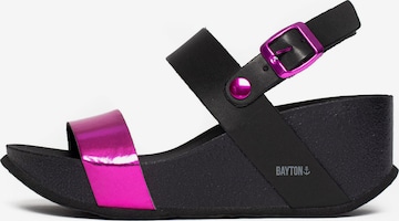 Bayton Sandal 'Selene' in Pink: front