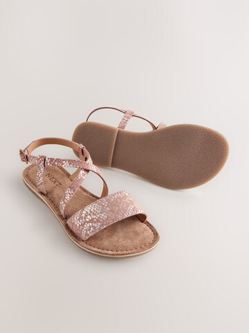 Next Sandal i rosa
