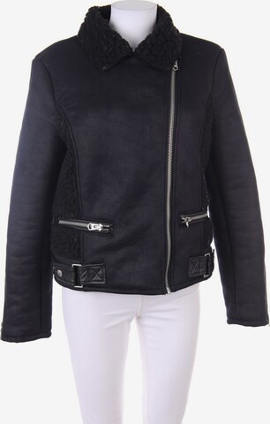 TOPSHOP Jacket & Coat in L in Black: front