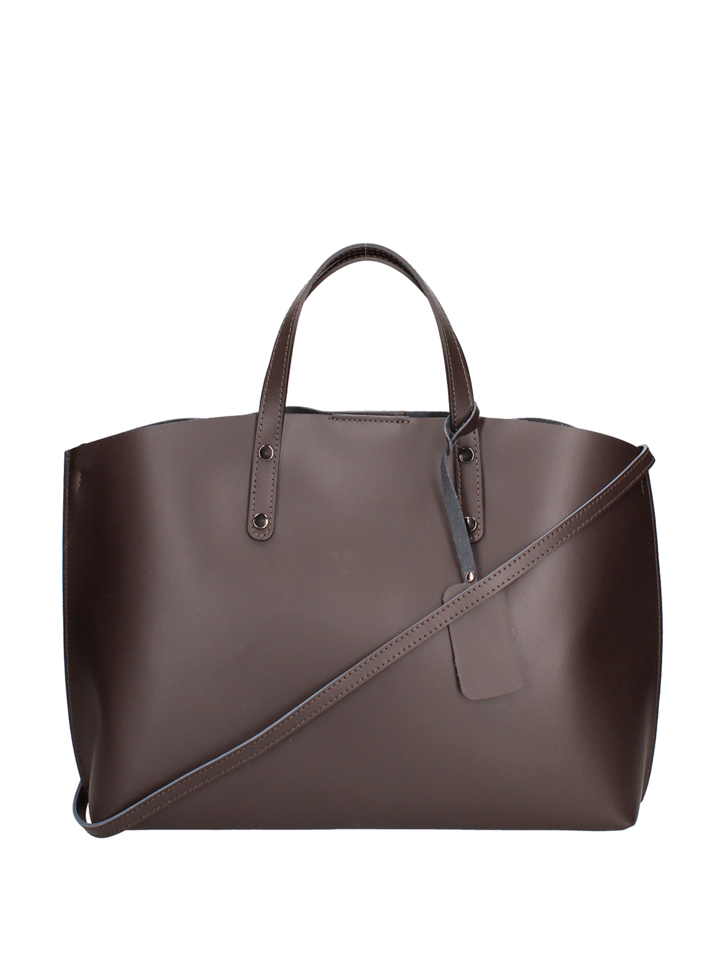 Gave Lux Handtas in Bruin: voorkant