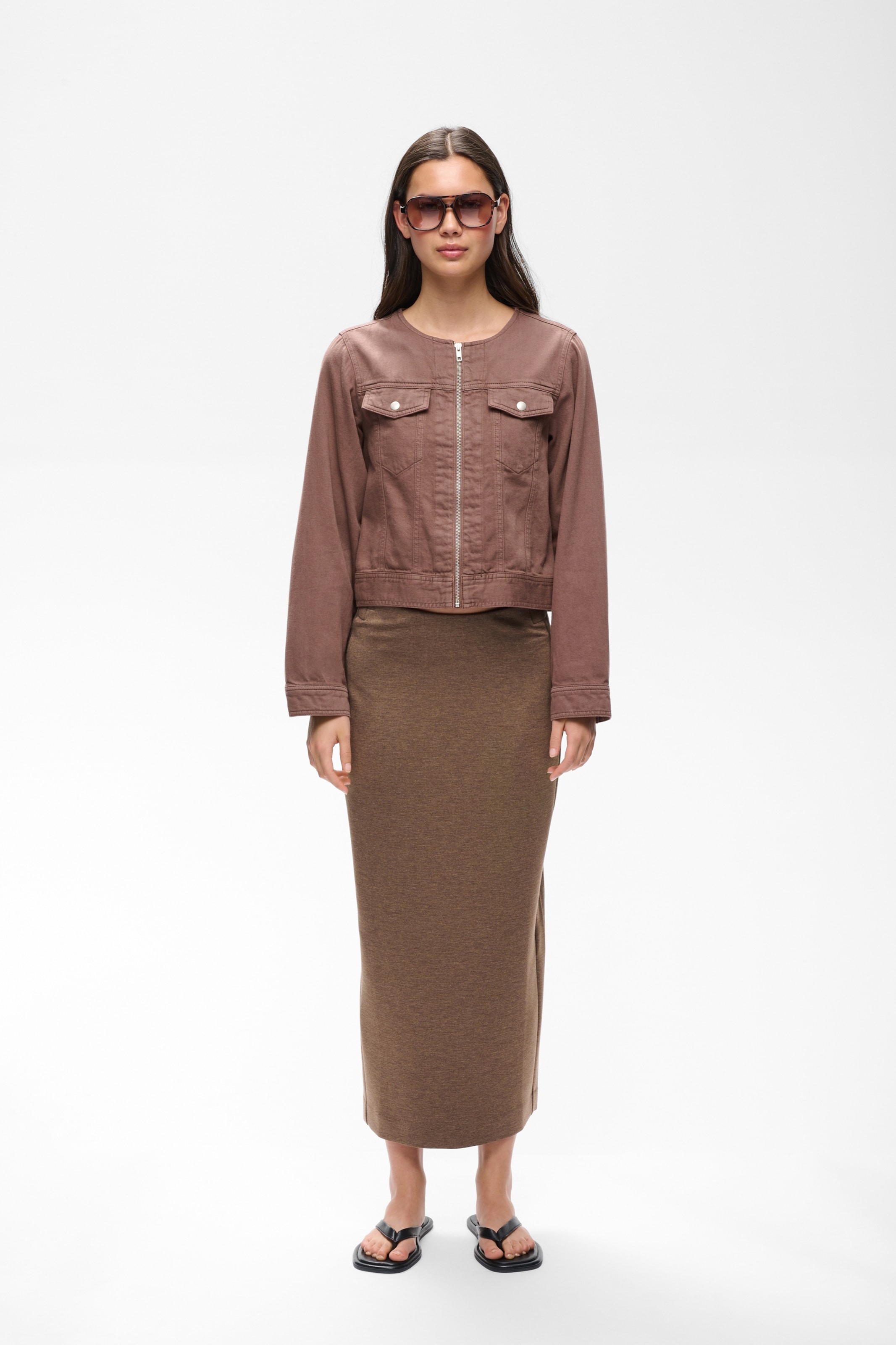 InWear - Falda 'IWAida' en marrón