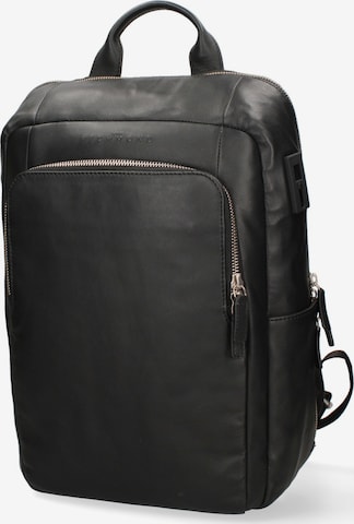 Zaino di John Richmond in nero: frontale