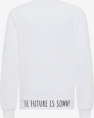 SOMWR Sweatshirt 'REFRESH' in White