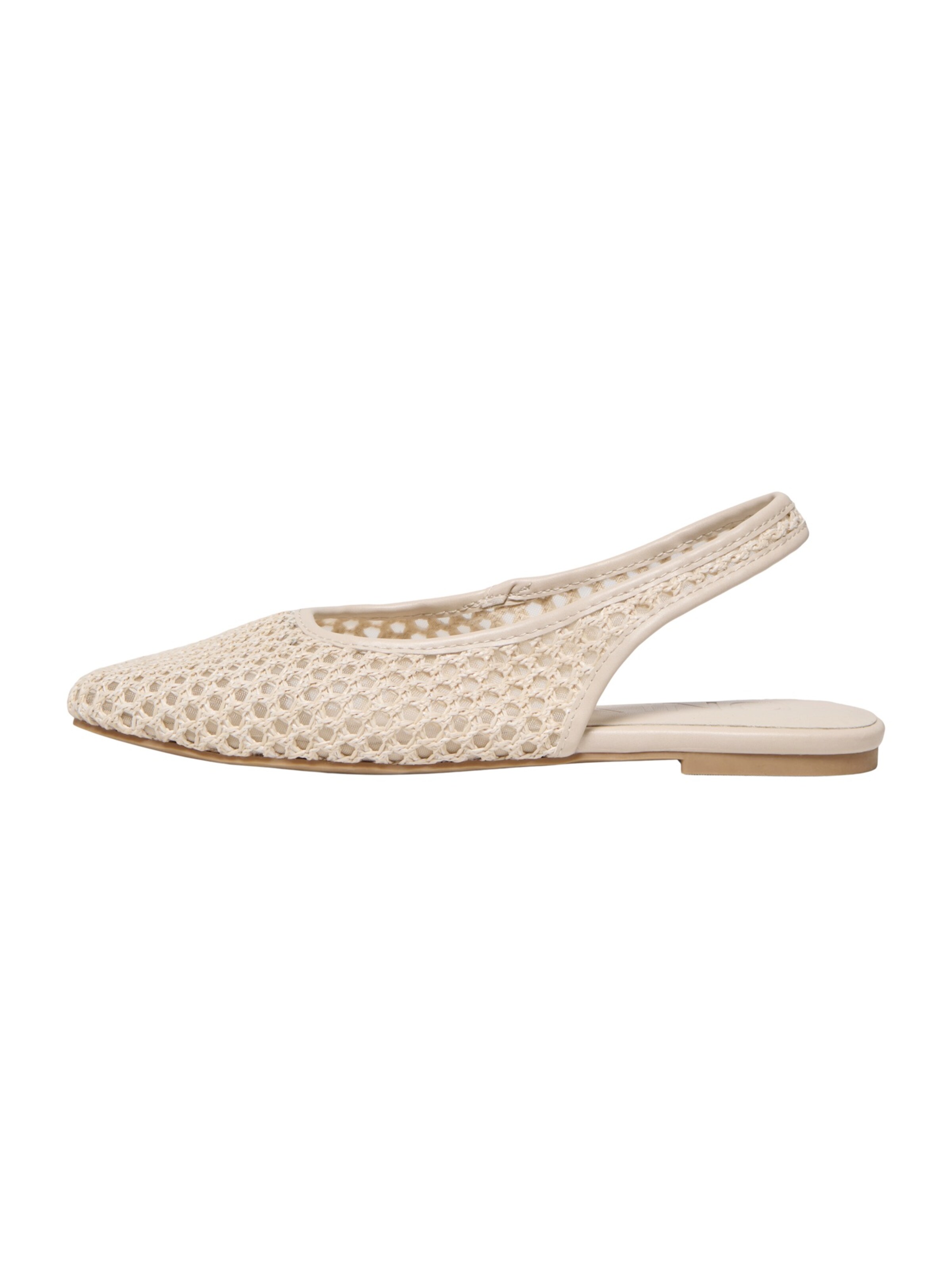 ONLY Балетки с ремешком в Бежевый: спереди