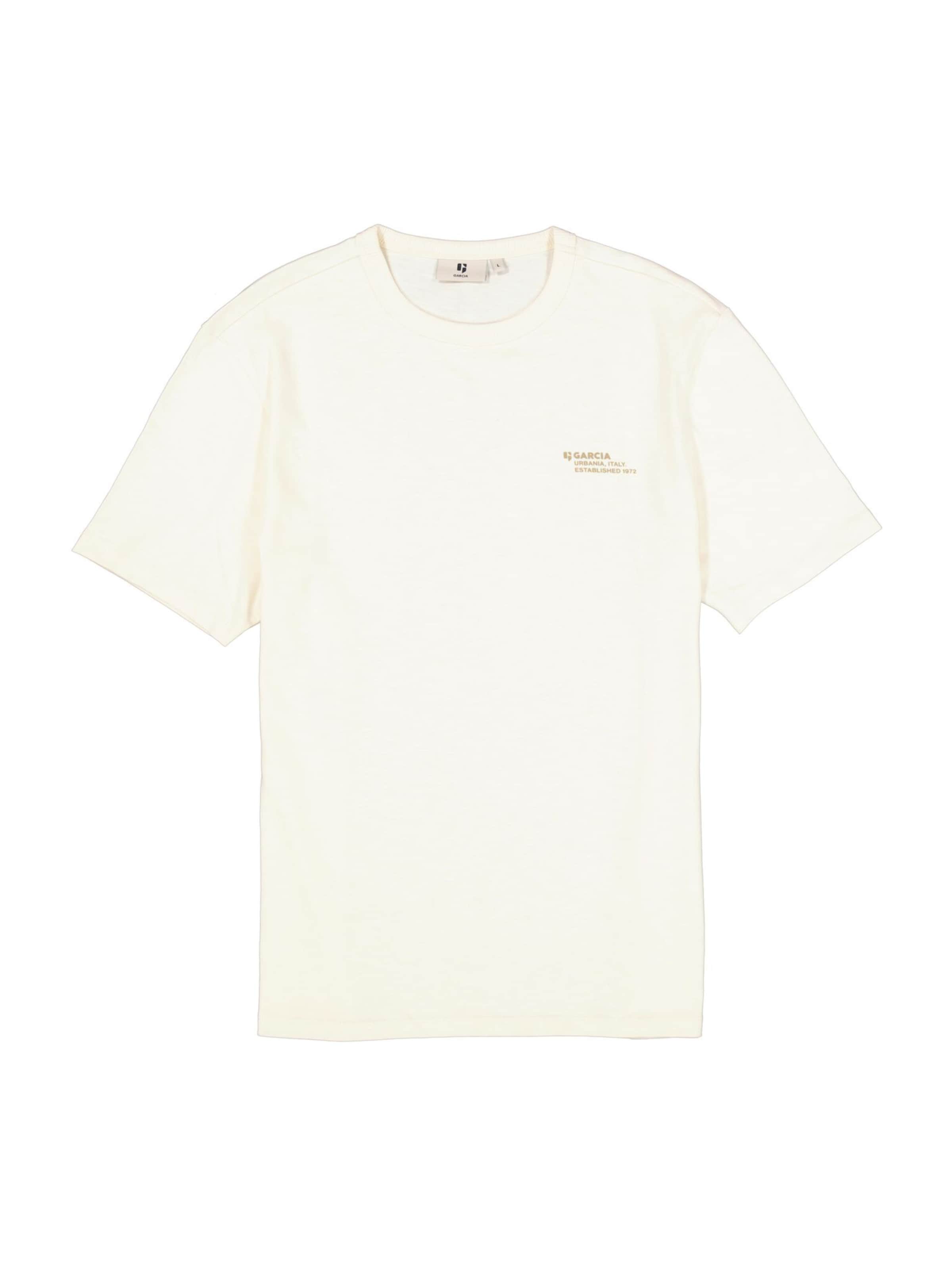 GARCIA Shirt in Wit: voorkant