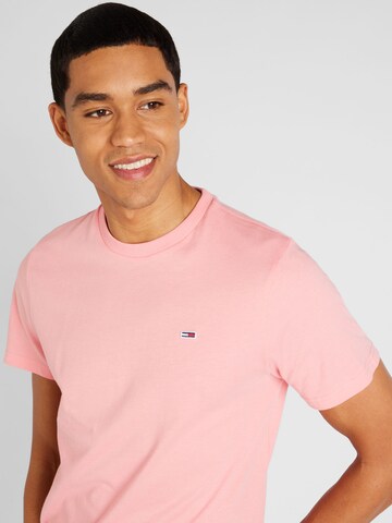 Tommy Jeans - Regular Fit Camisa em rosa