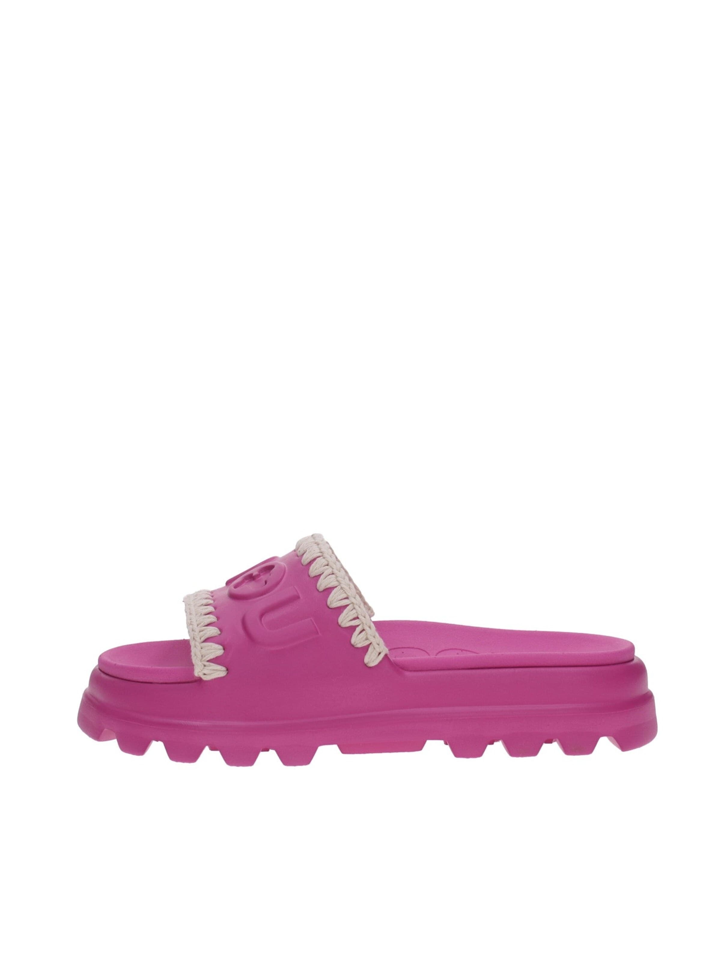 Zoccoletto 'Mou Ciabatta Eva One-Piece Slide' di MOU in rosa: frontale