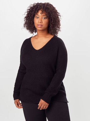 Z-One Sweater 'Marle' in Black: front
