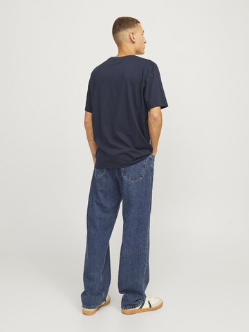 Maglietta 'JJXmas Funny' di JACK & JONES in blu