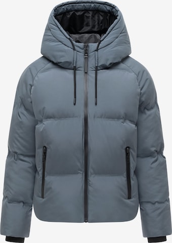 NAVAHOO Winterjas in Blauw: voorkant