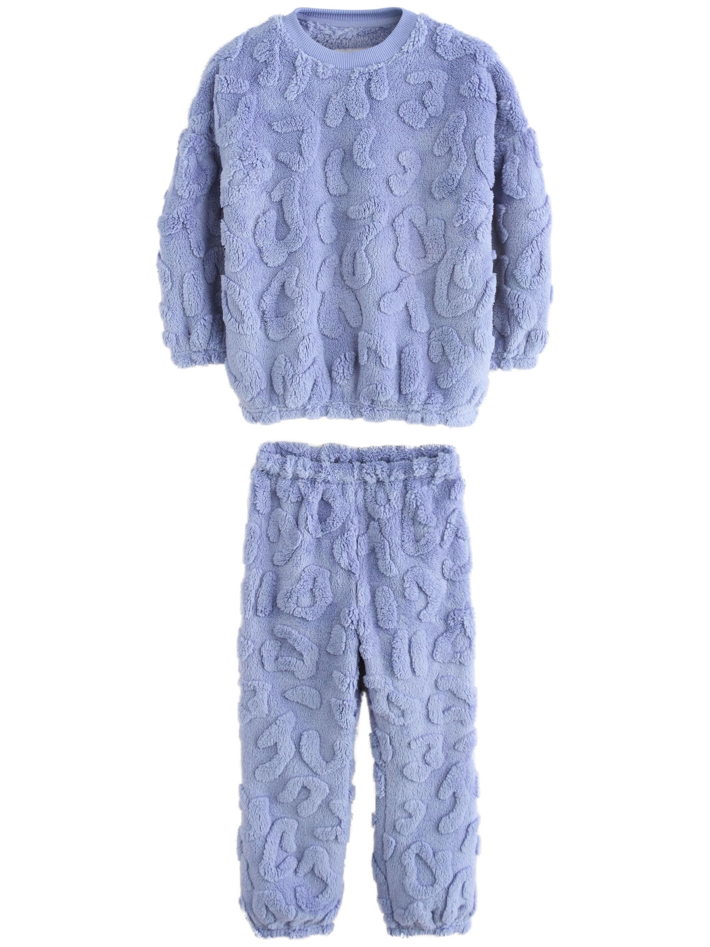 Next Комплект пижама в синьо: отпред