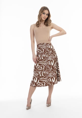 faina Skirt in Brown