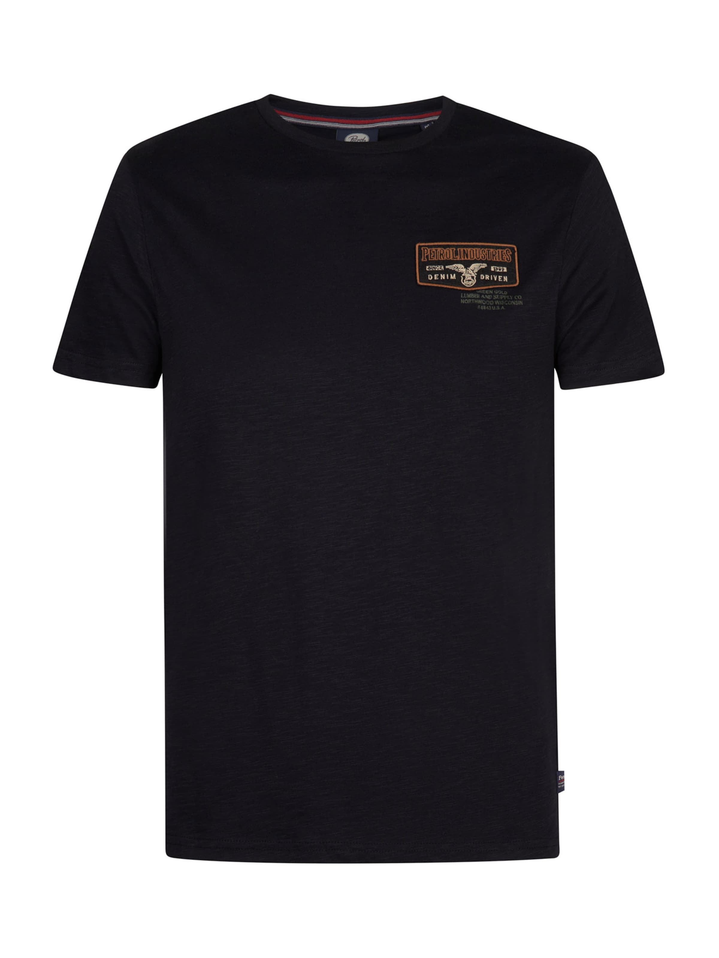 Petrol Industries Shirt in Black: front