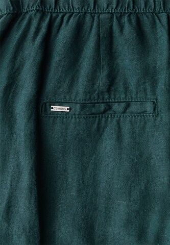STREET ONE Loose fit Pants in Green