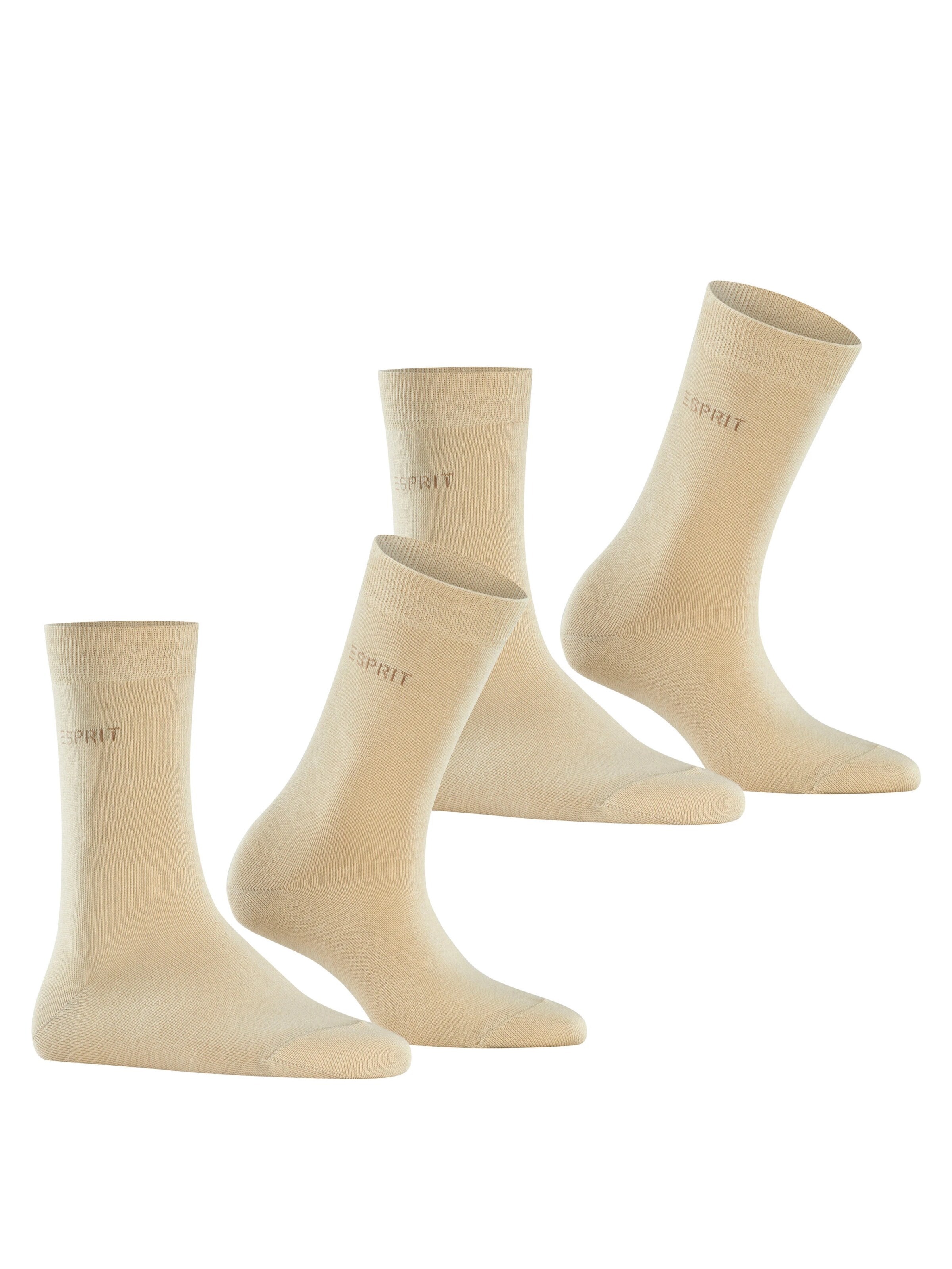 ESPRIT Socken 'Uni 2-Pack'‌ in Beige