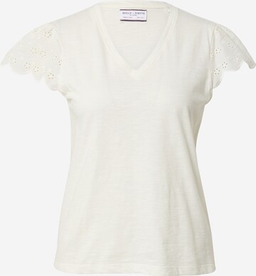Lindex Тениска 'Nicole' в бяло: отпред