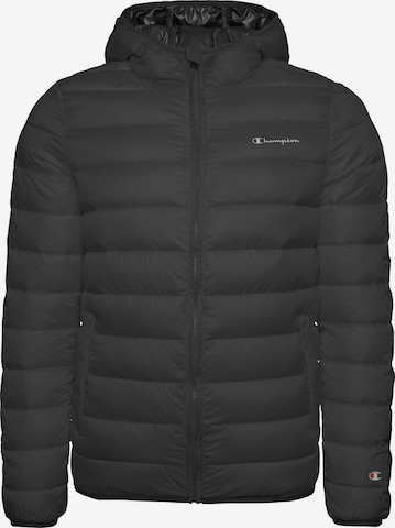 Champion Authentic Athletic Apparel Winter Jacket in Grey: front