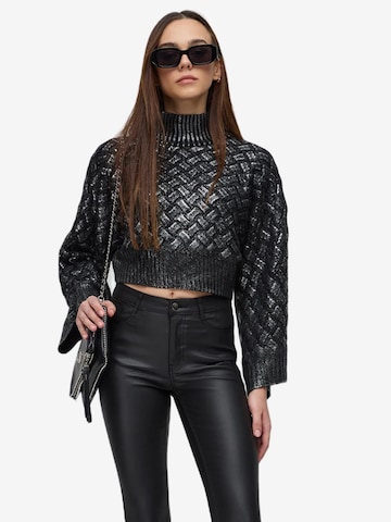 Pull-over No Matter What en noir : devant