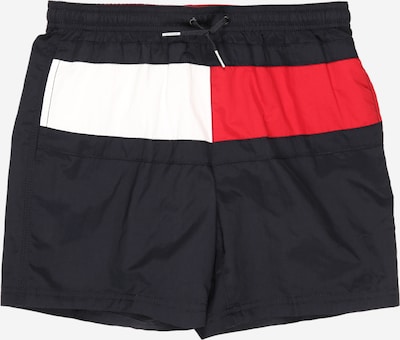TOMMY HILFIGER Plavecké šortky - tmavě modrá / červená / bílá, Produkt