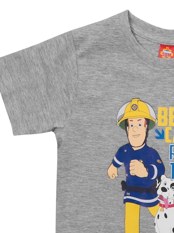 Feuerwehrmann Sam Shirt 'Rescue Team'‌‌‌‌‌‌‌‌ in Grau