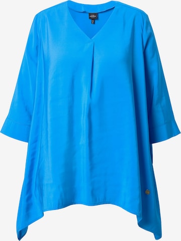 Ulla Popken Tunika in Blau: Vorderseite