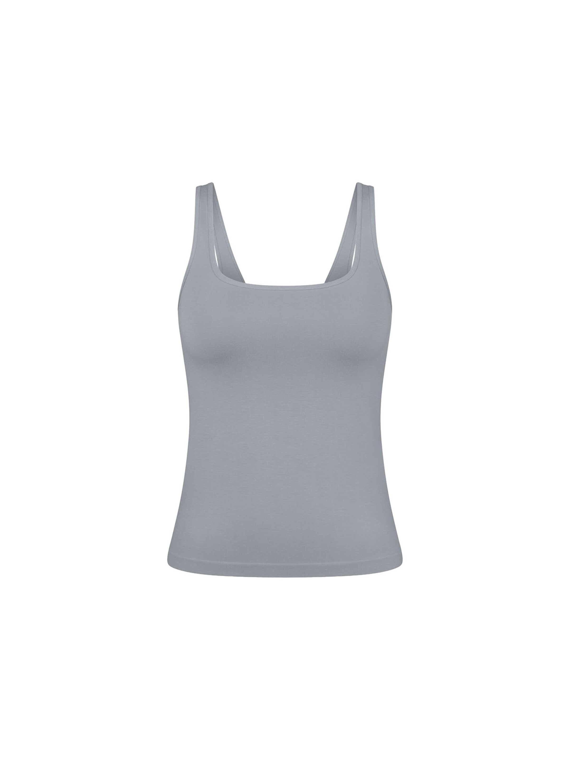 SLOGGI Tanktop ' Blue GO Sense ' in Grau: Vorderseite
