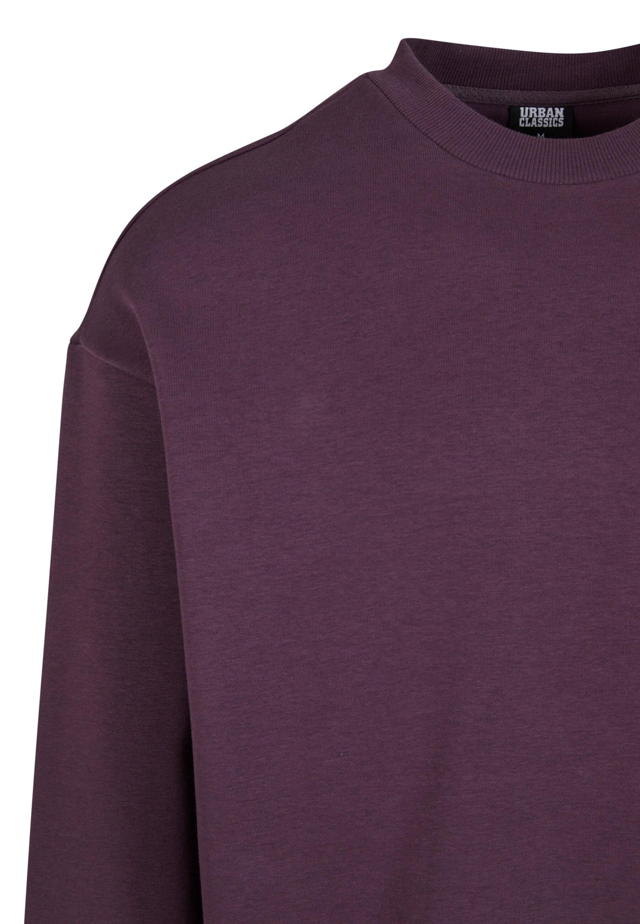 Urban Classics Sweatshirt in Purple