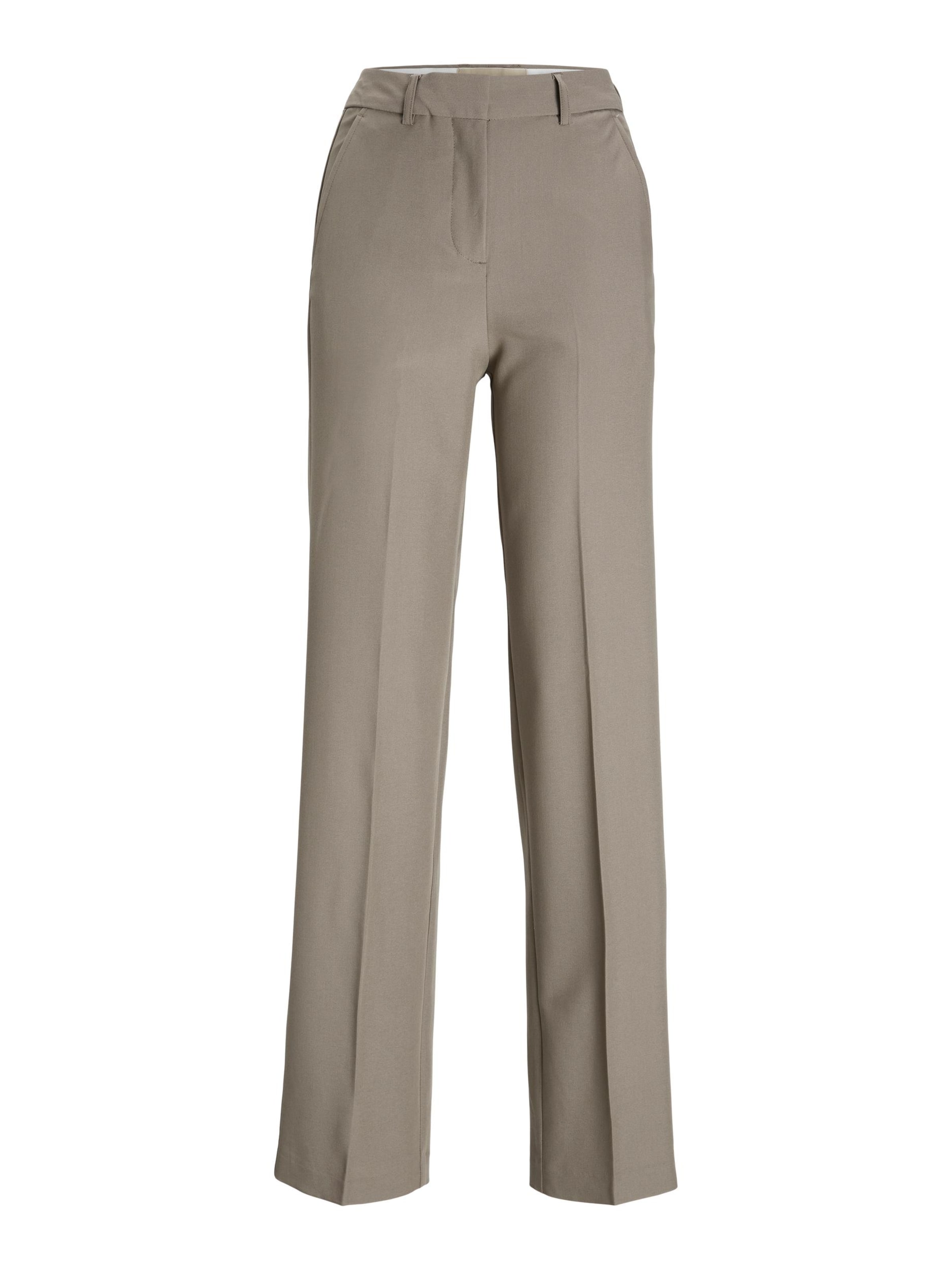 JJXX Regular Pleated Pants in Grey: front