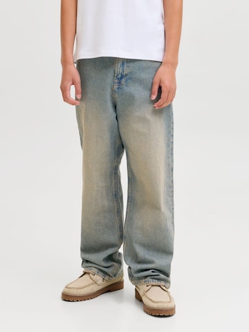 Jack & Jones Junior Baggy Jeans 'ALEX ' in Blau: Vorderseite
