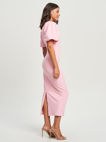 Robe 'ROMIE' Tussah en rose