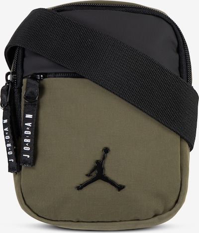 Rankinė su ilgu dirželiu 'AIRBORNE' iš Jordan, spalva – tamsiai pilka / alyvuogių spalva, Prekių apžvalga