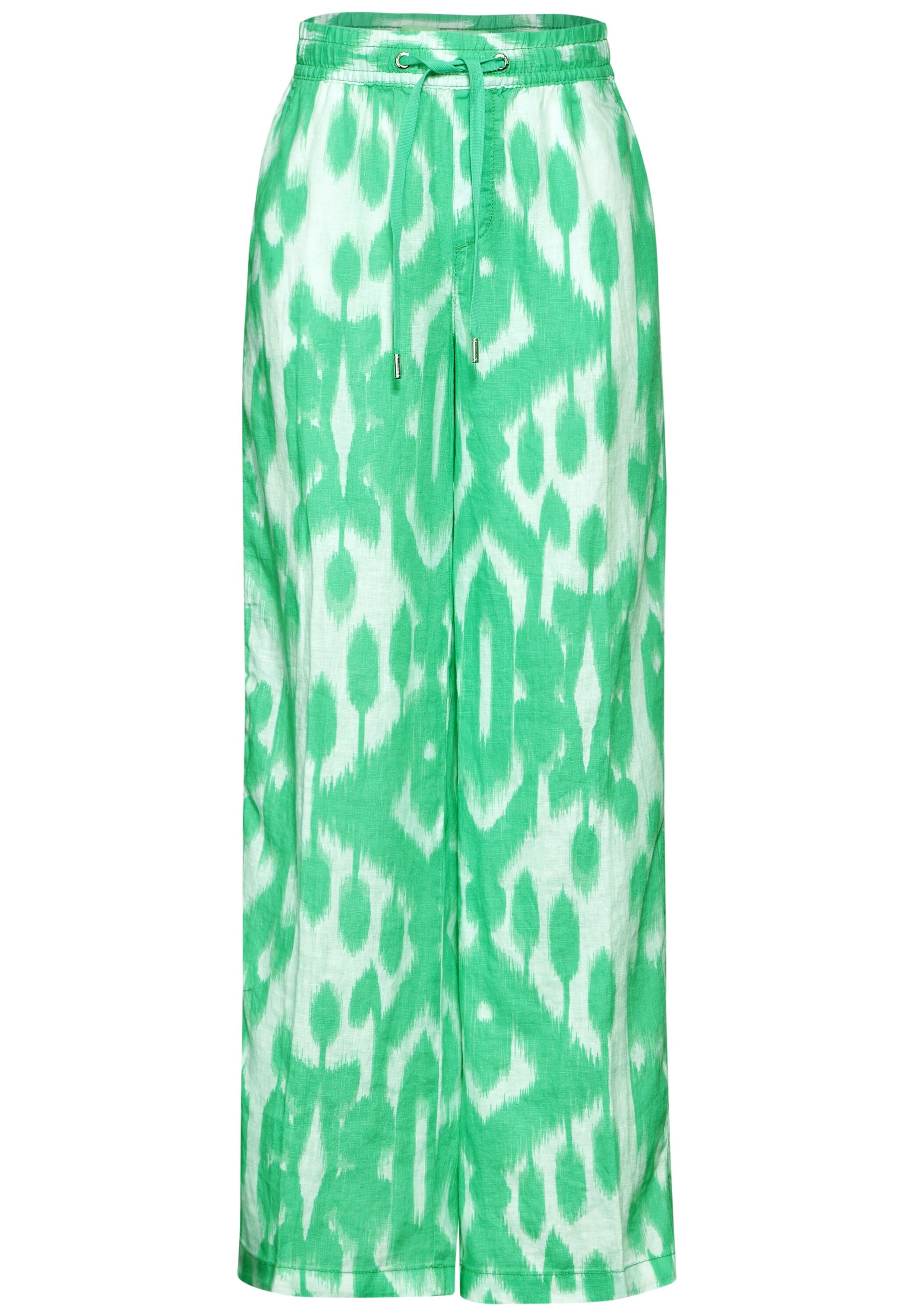 STREET ONE Pants in Green: front