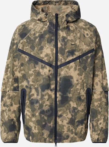 žalia Nike Sportswear Demisezoninė striukė: priekis