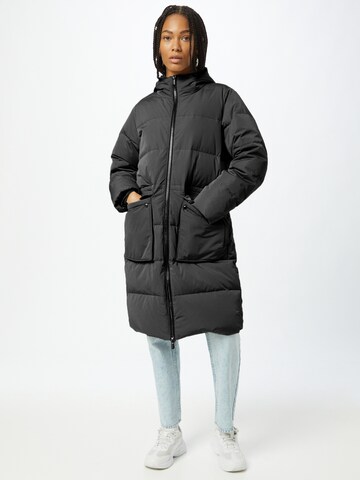 MSCH COPENHAGEN Зимнее пальто в Черный: спереди