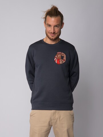Watapparel Sweatshirt 'Seemann' in Grijs