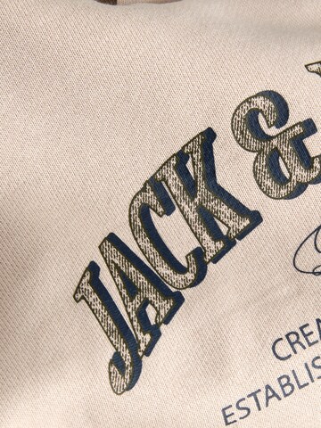 Jack & Jones Junior Свитшот 'JJEDENVER' в Бежевый