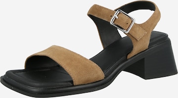 smėlio VAGABOND SHOEMAKERS Sandalai 'INES': priekis