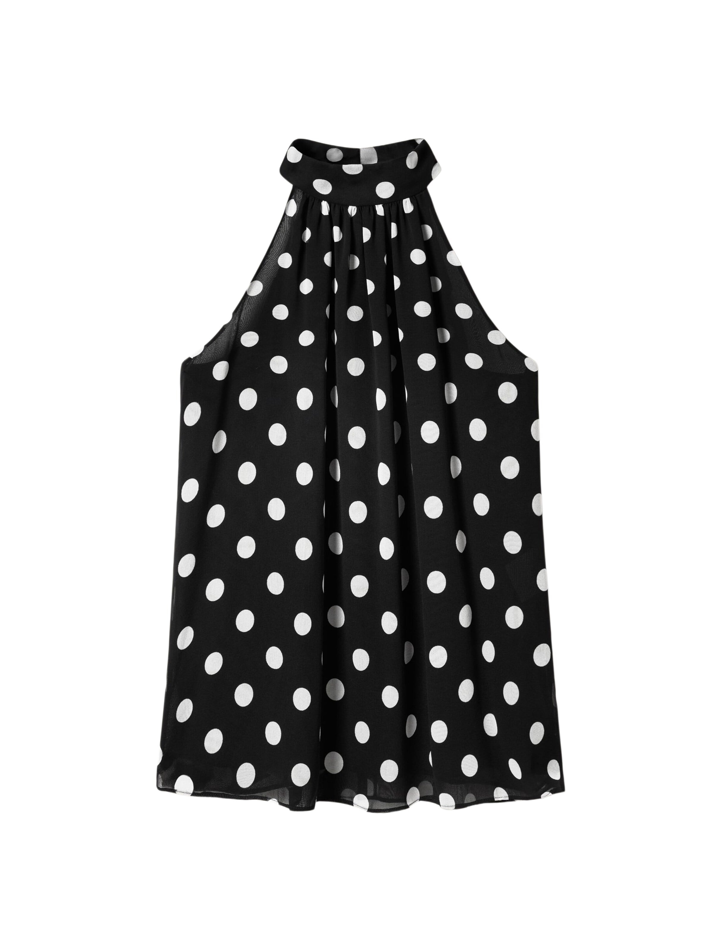 Lilysilk Blouse in Zwart: voorkant