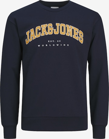 Felpa 'Caleb' di Jack & Jones Junior in blu: frontale