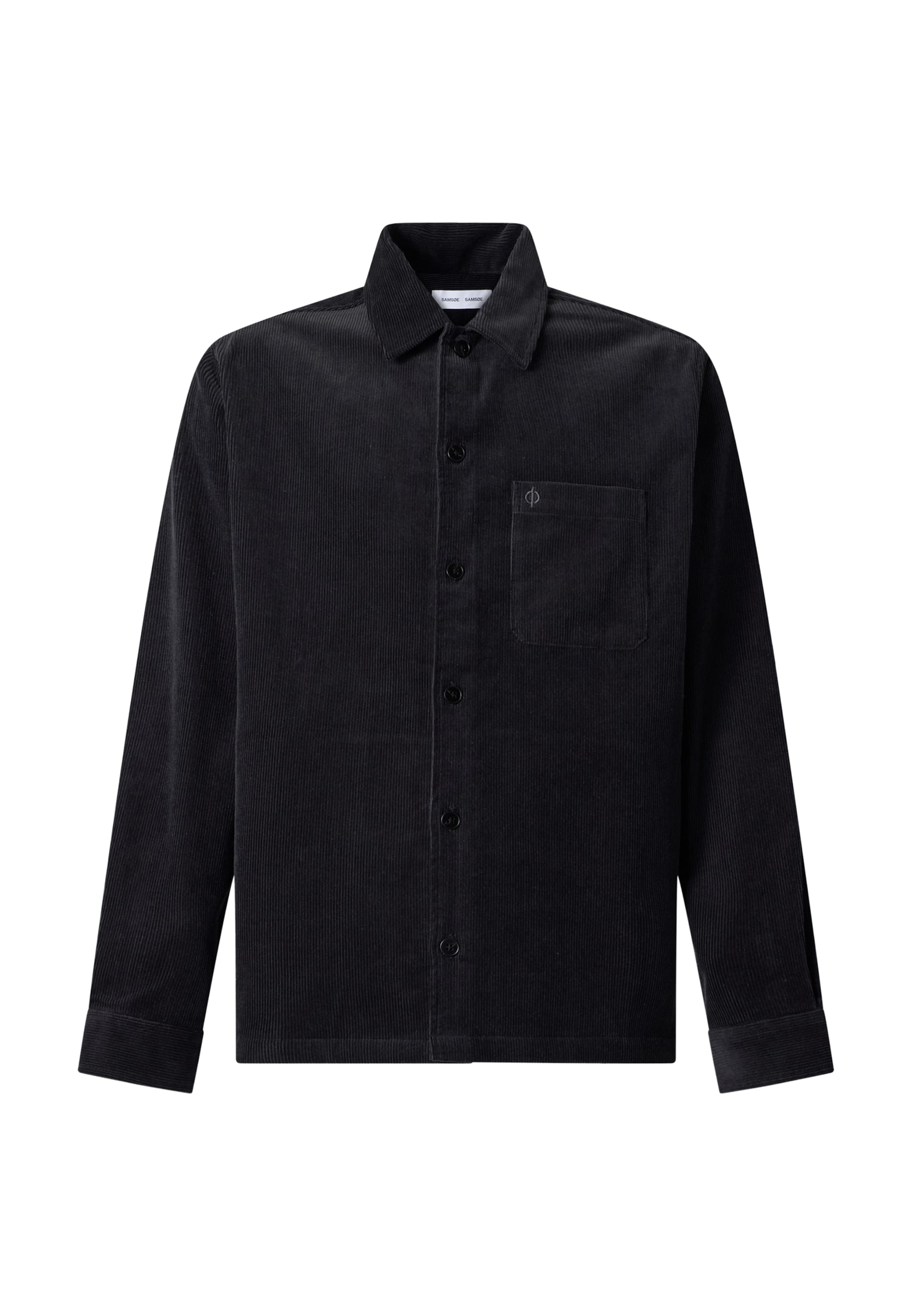 Samsøe Samsøe - Chaqueta de entretiempo 'Damon' en negro: frente