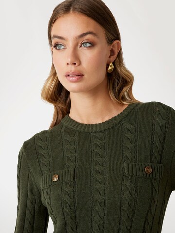 GUESS Knitted dress in Green