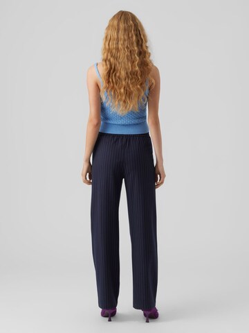 VERO MODA Loosefit Broek 'Cookie' in Blauw